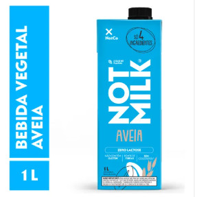 Bebida Vegetal NotCo NotMilk Aveia 1L - Food & Beverages