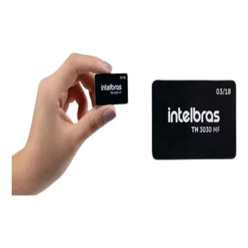 Kit 5 Adesivo Para Celular Tag Proximidade 13,56mhz Th 3030 Mf Intelbras — imagem 2 de 2
