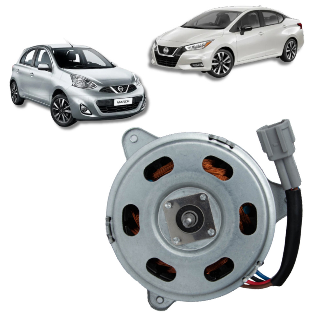 MOTOR DO ELETROVENTILADOR NISSAN MARCH 1.0/1.6 2014/2021 VERSA - MQ0887
