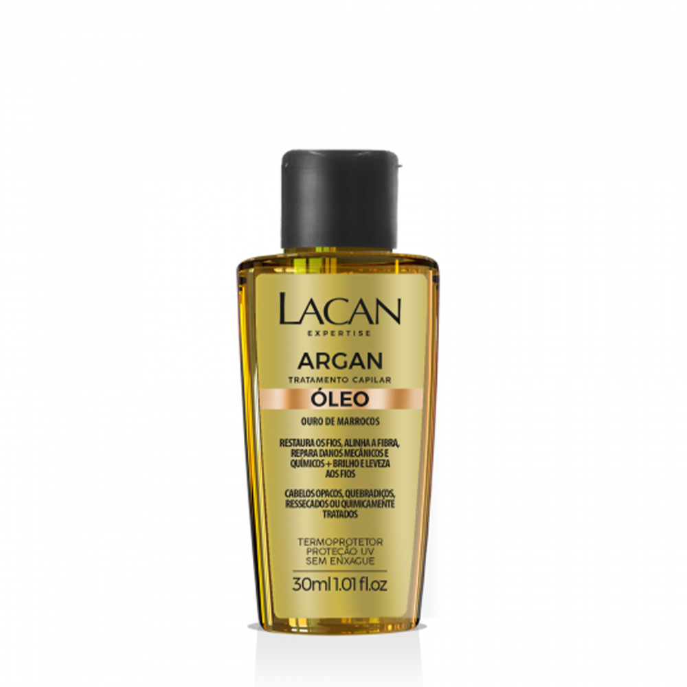 Lacan Óleo de Argan - Óleo Capilar 30ml em Oferta na Shopee