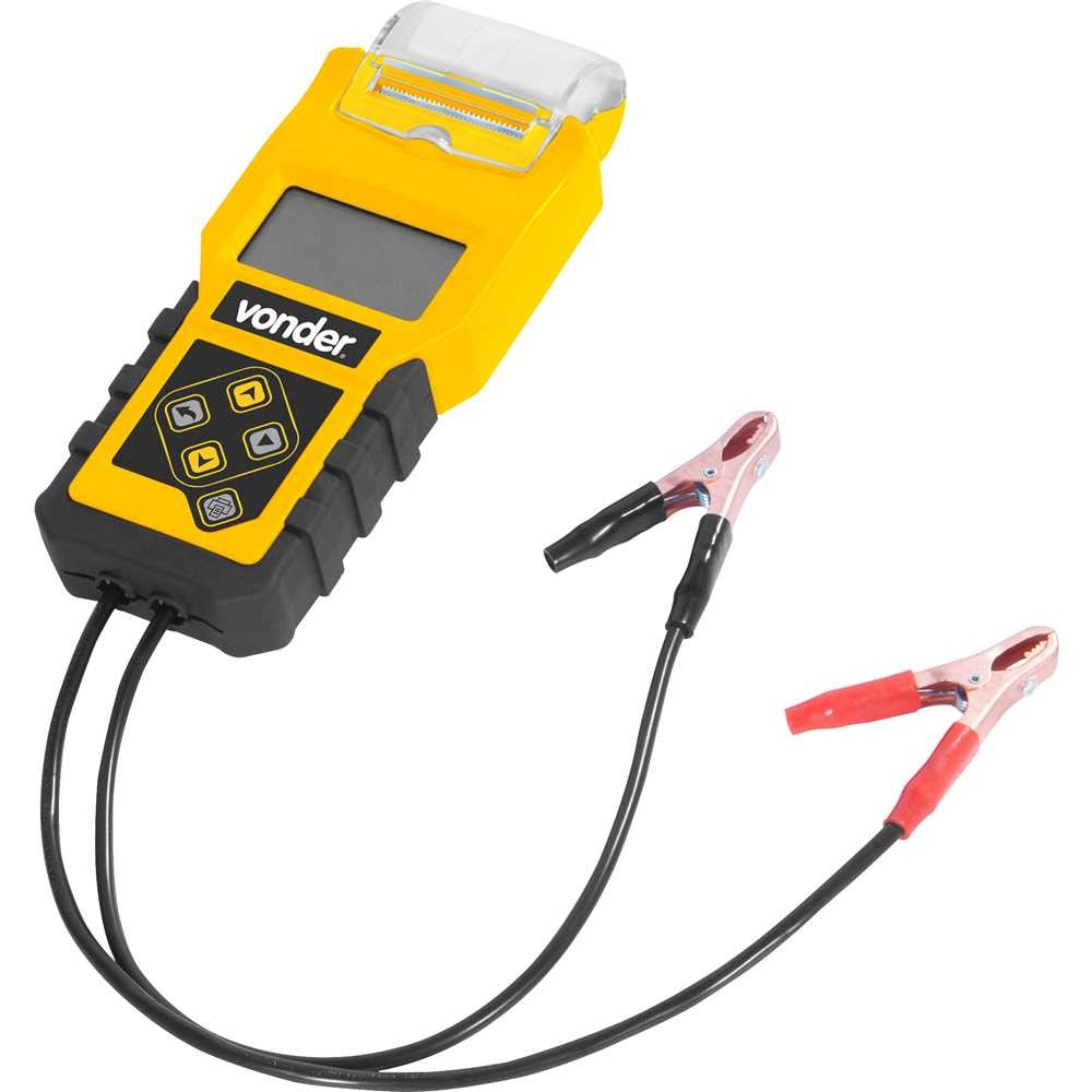 Testador De Baterias Com Impressora TBV 1400 Vonder