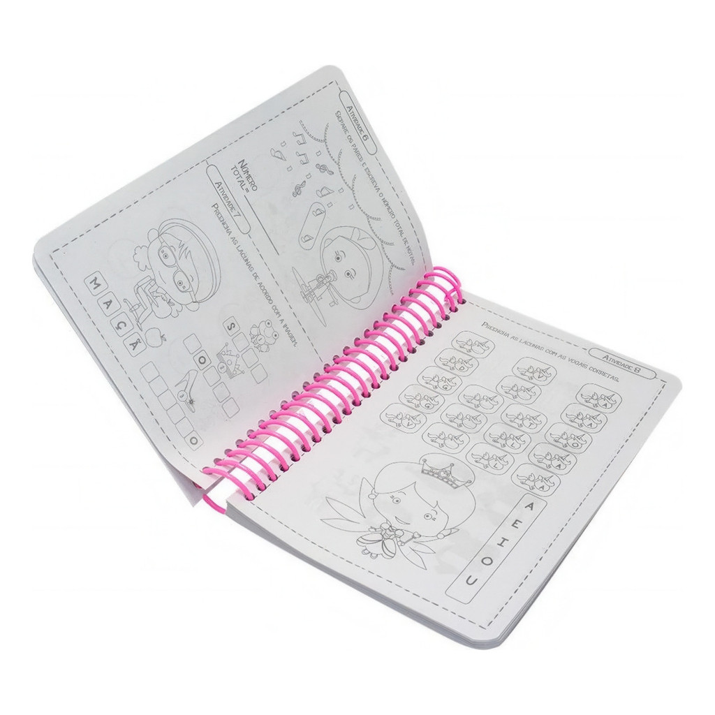 Livro Em Espiral - 333 Atividades: Meninas - Little Pearl Books | Todolivro