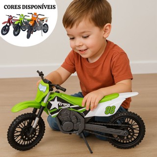 Moto de Trilha de Brinquedo Motinha Sport Opção Cores Moto Ultra Cross Motocross Trilha em Oferta na Shopee