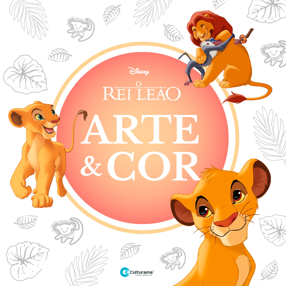 Arte e cor o Rei Leão   L133