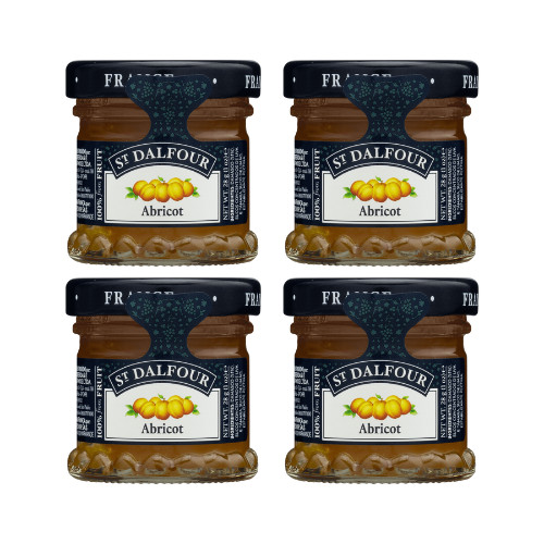 Kit 4un Geléia St Dalfour Mini 28gr Damasco