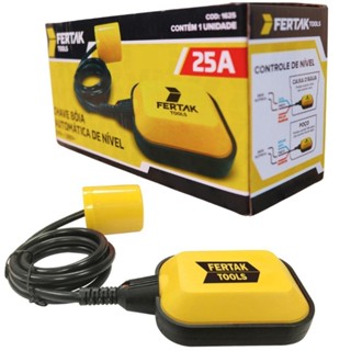 Boia Elétrica Automática Inteligente Reguladora de Nível de Caixa de Água ou Poço 25a Bivolt em Oferta na Shopee