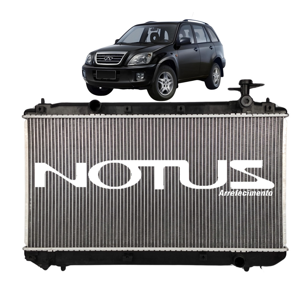RADIADOR NOTUS CHERY TIGGO 2.0 GASOLINA 2009 A 2013 AUT MAN (20069116) em Oferta na Shopee