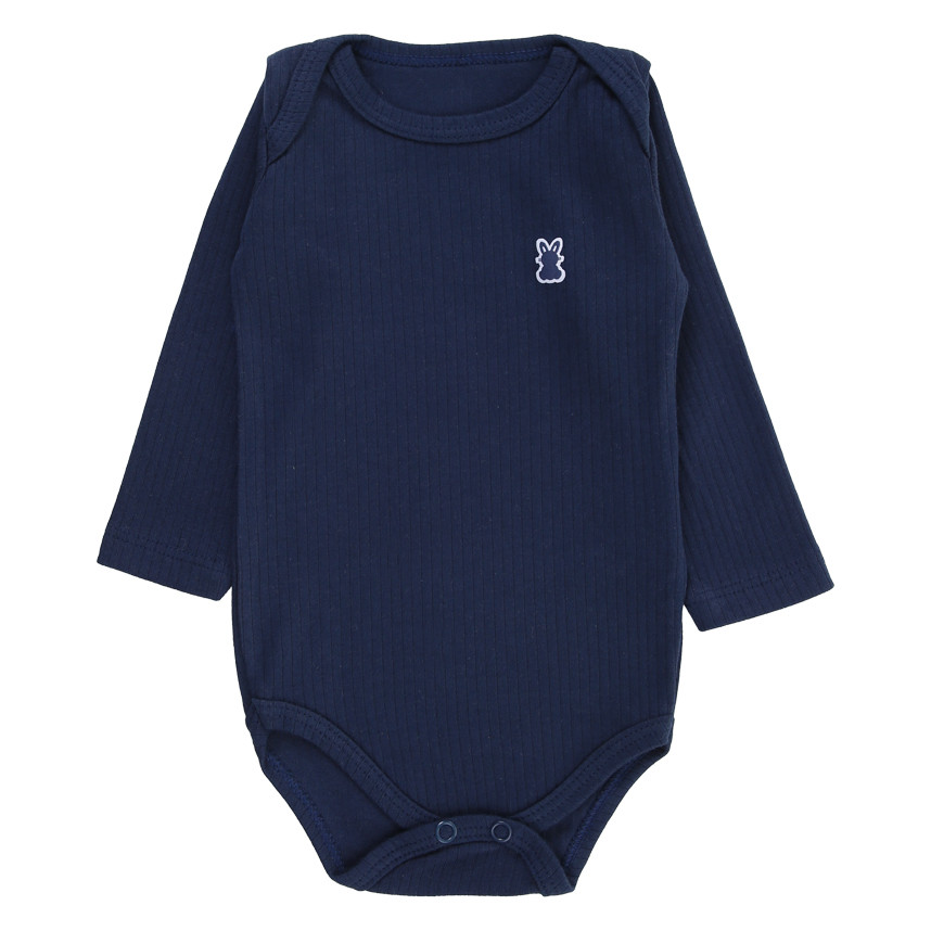Body Bebê Manga Longa Timeless Kiko Baby Suedine Canelado - Baby & Kids Fashion