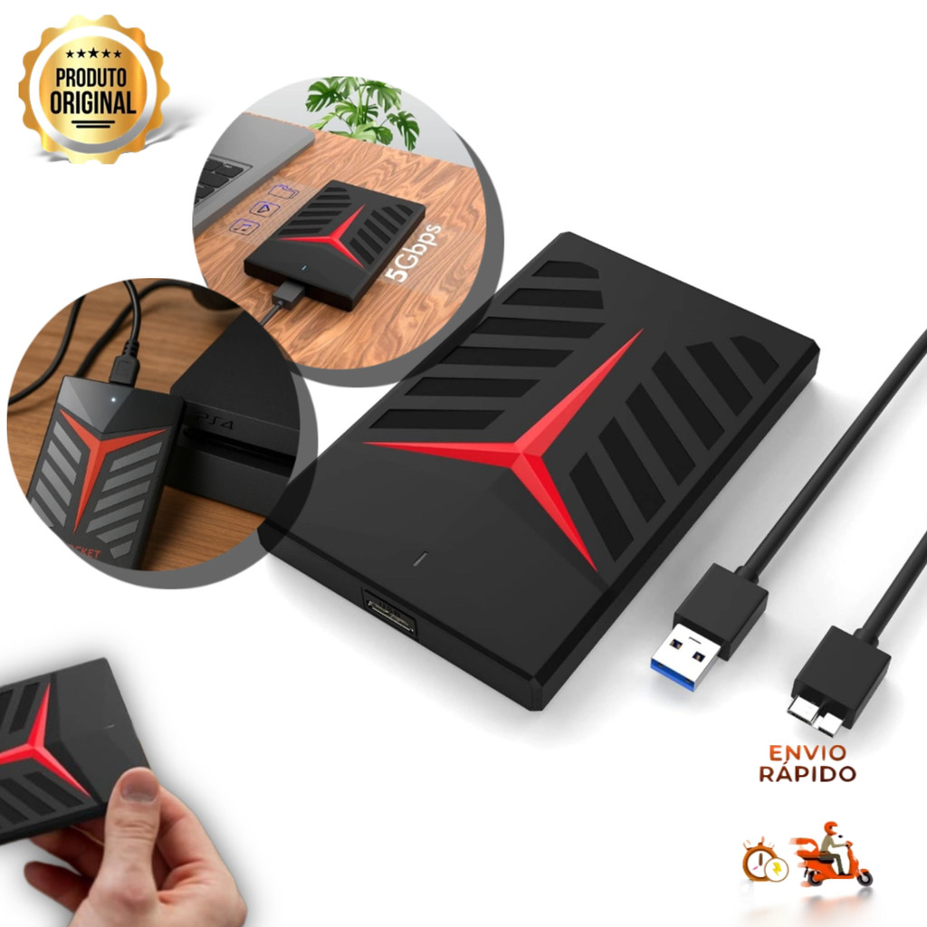 HD 1TB Externo Infokit USB 3.0 Portátil PC Notebook, PlayStation, Xbox, Smart TV