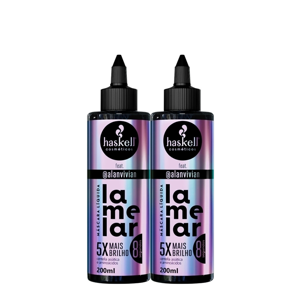 Kit Haskell Lamelar - Máscara Líquida (2 unidades)