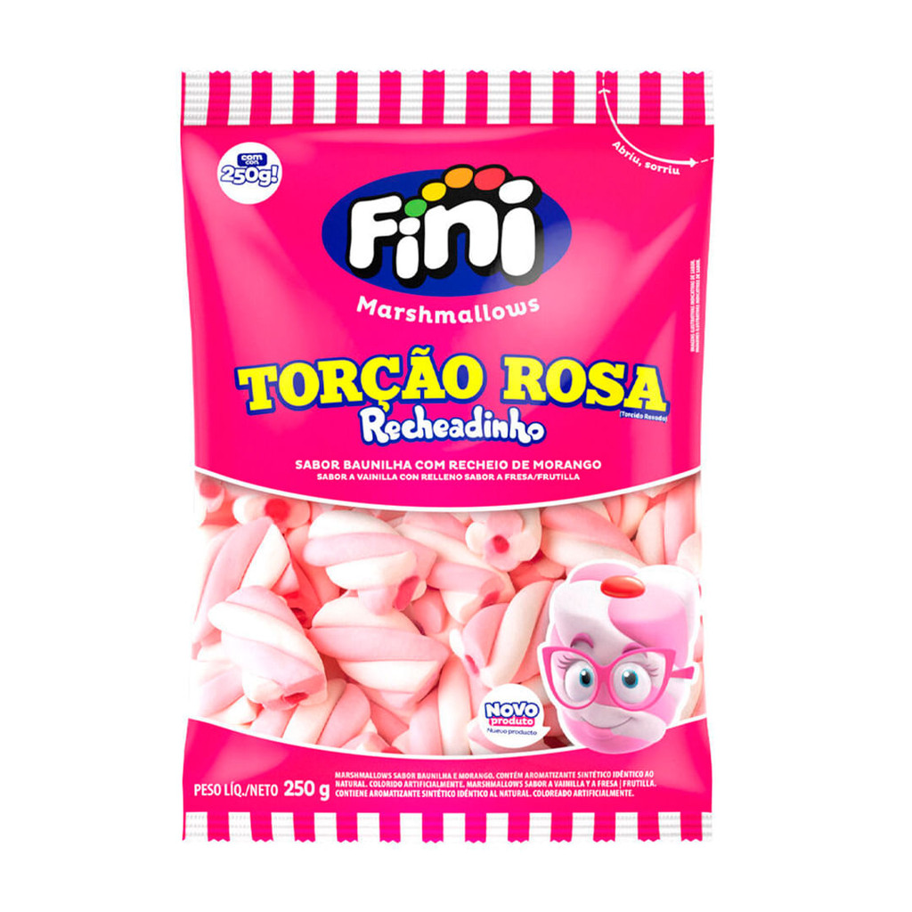 Marshmallow Fini Branco e Rosa: Onde Comprar | BuscaProdutos