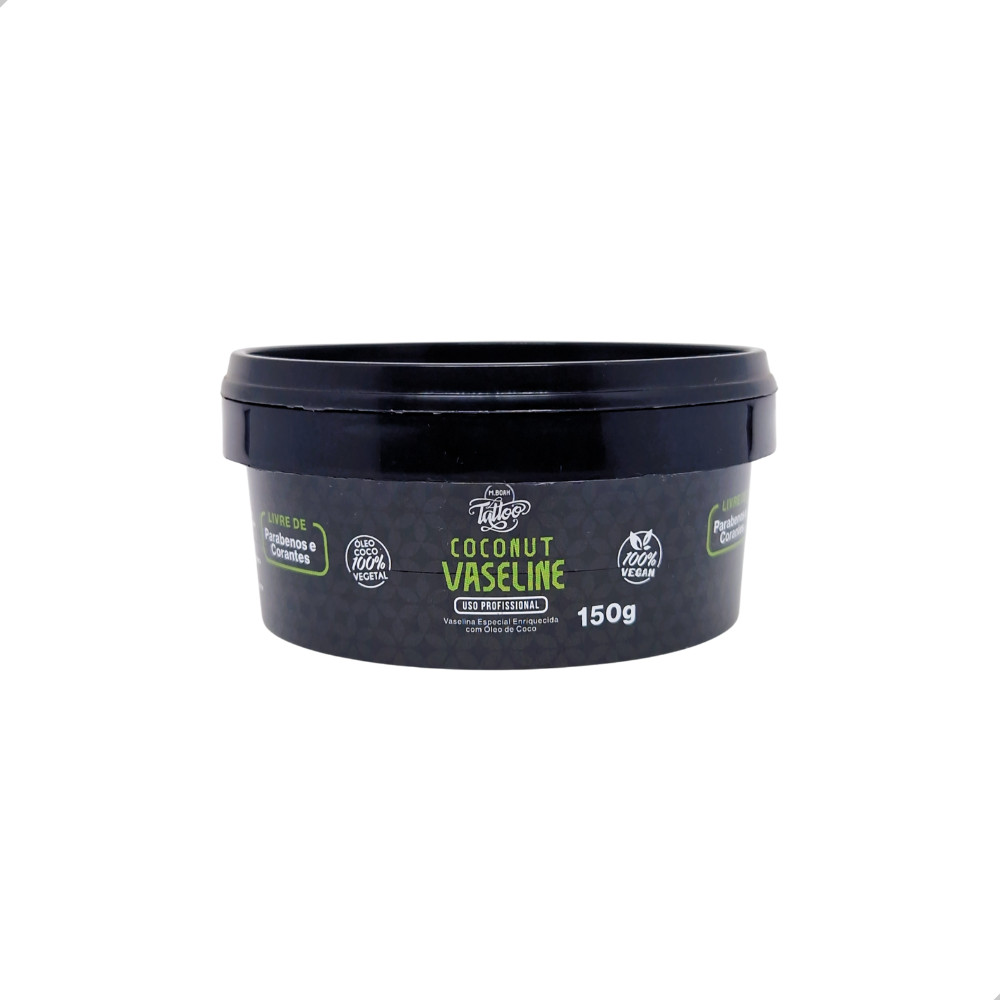 Vaselina Para Tatuagem Coconut Vaseline 150g M.Boah