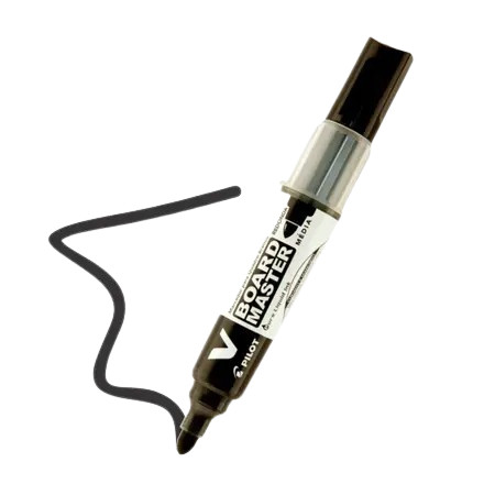 Pincel Marcador Para Quadro Branco Pilot Board Master- PRETO em Oferta na Shopee