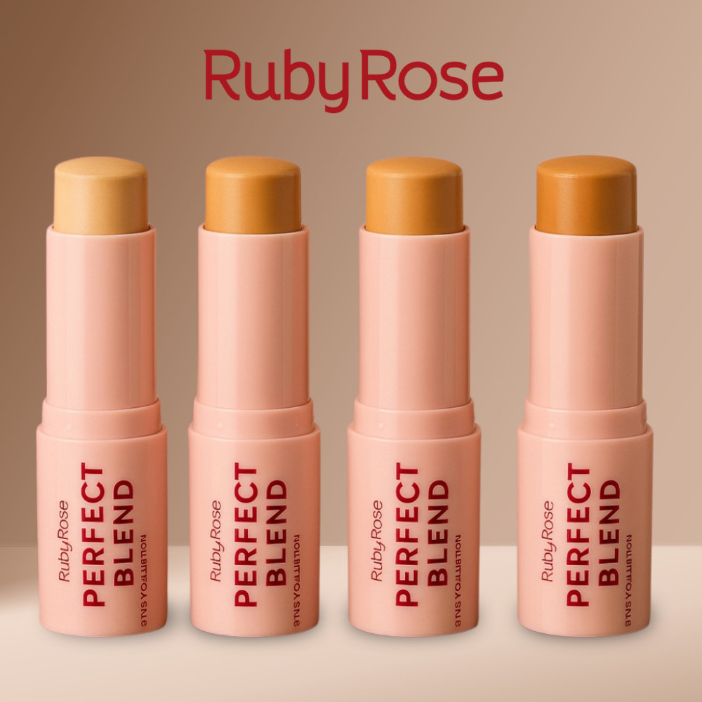 Base Stick Ruby Rose Maquiagem