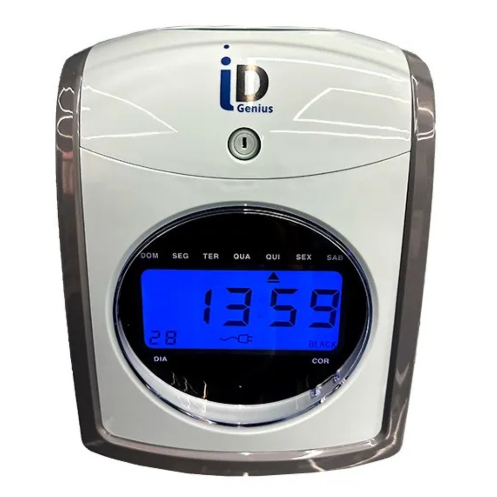 Relógio de ponto e Acionador de Sirene C902 + 50 cartões