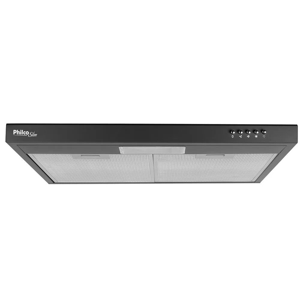 Depurador e Exaustor Philco Pdr60p Slim 60 Cm 3 Velocidades Preto 220v - Home Appliances