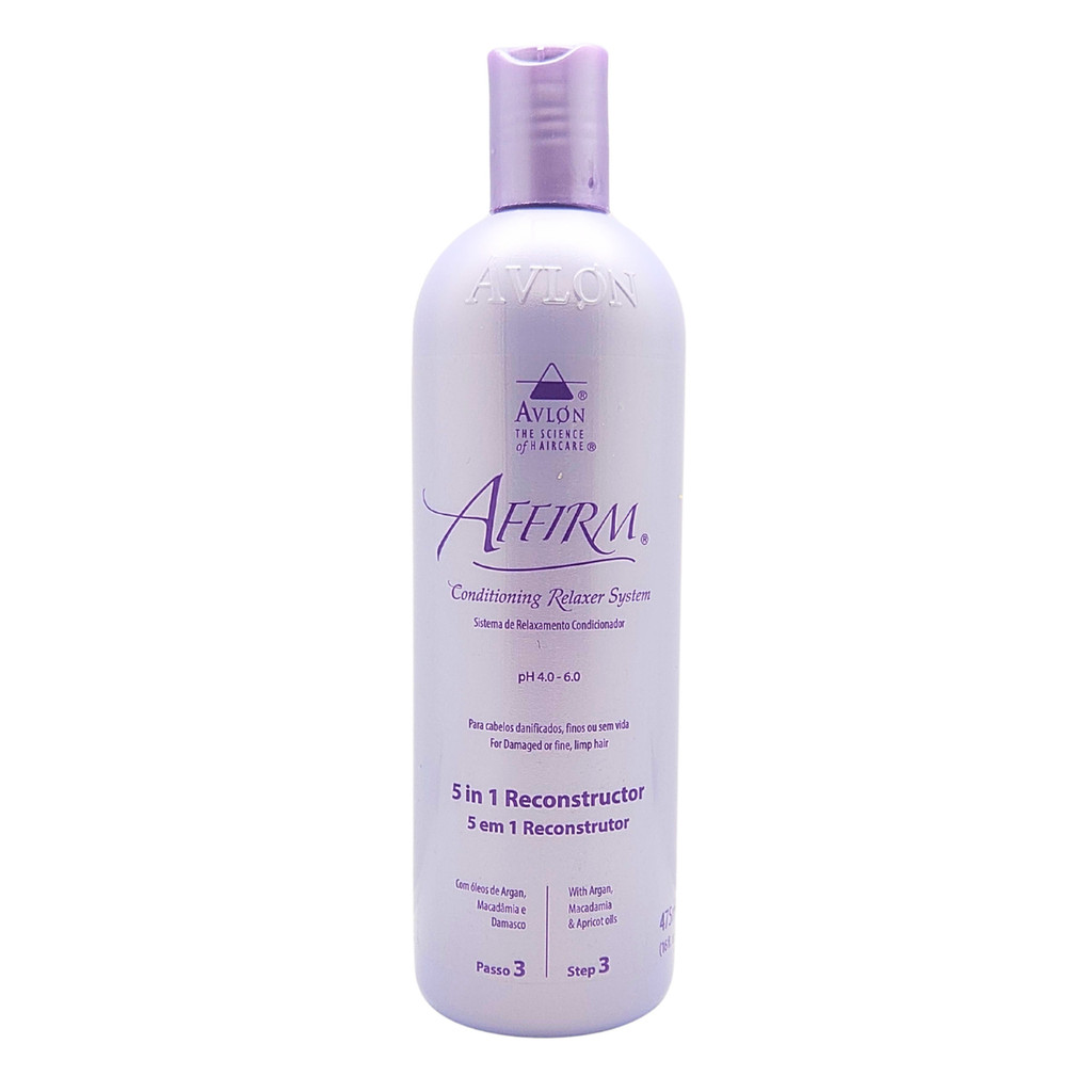 Shampoo Reconstrução Capilar Avlon Affirm 5-1 475ml - Tratamento Pós Química
