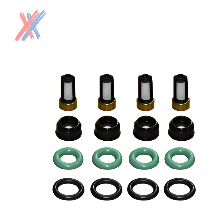 Kit Asf0027 Reparo Bico Injetor Delphi Corsa, Celta Com Ponteiras