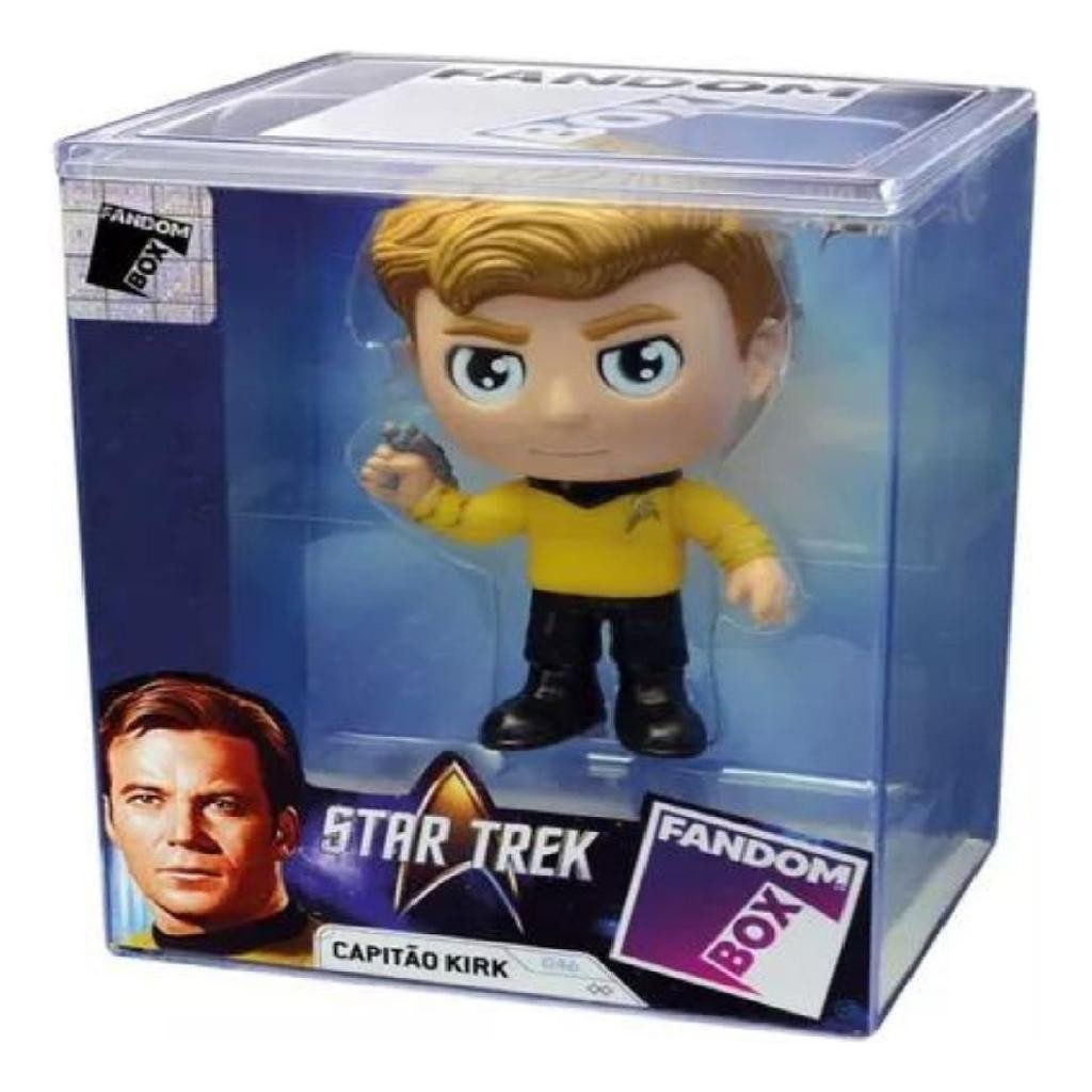 Fandom Box Star Trek Jornada Nas Estrelas Kirk - Boneco de V