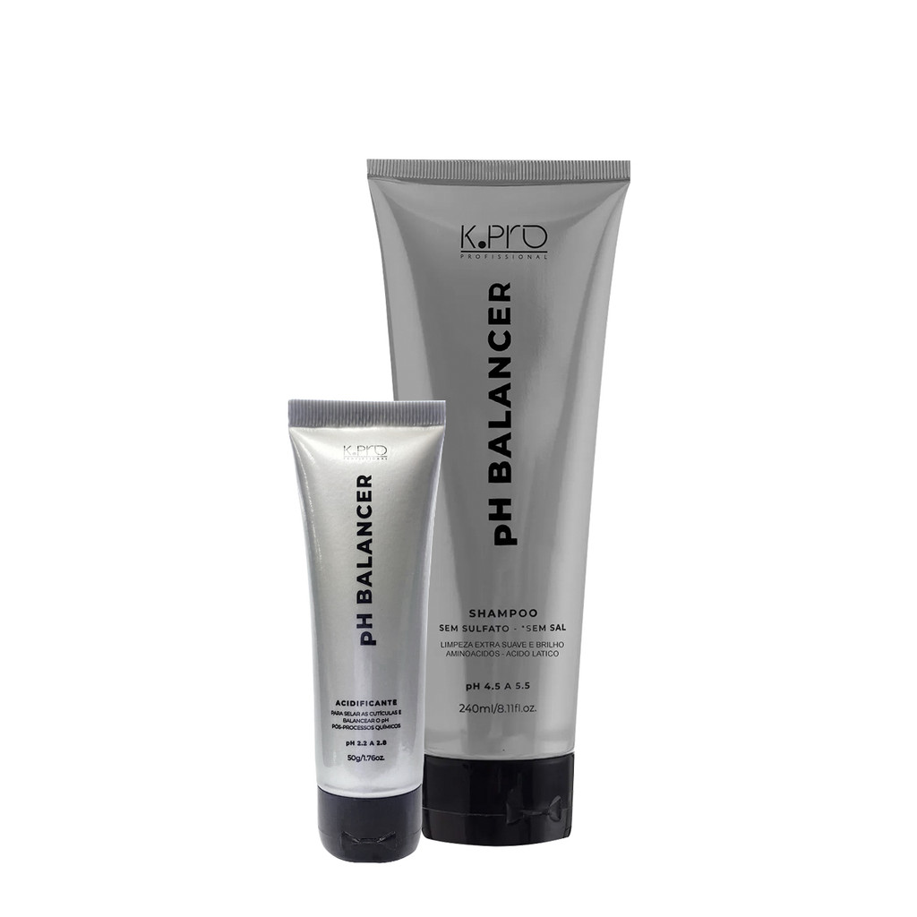 Kit K.Pro pH Balancer Shampoo e Acidificante Pequeno (2 produtos)