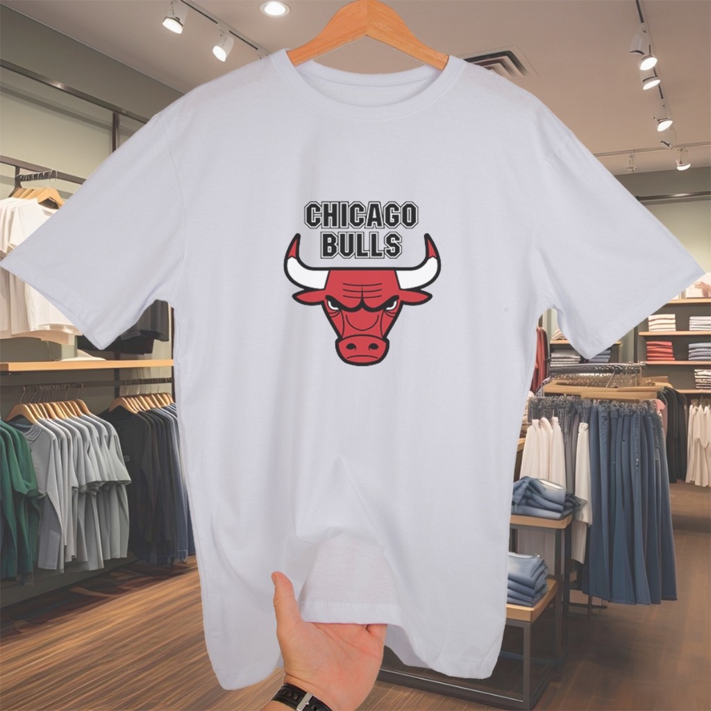 camisa masculina Chicago Bulls camisa masculino Basquete NBA Basket camiseta masculina streetwear algodão 01