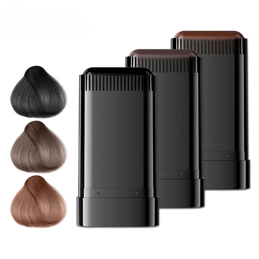 1PC Pente De Cabelo Cor Preto Descartável Caneta Vara Capa Temporária Ferramenta De Cobertura Cinza em Oferta na Shopee