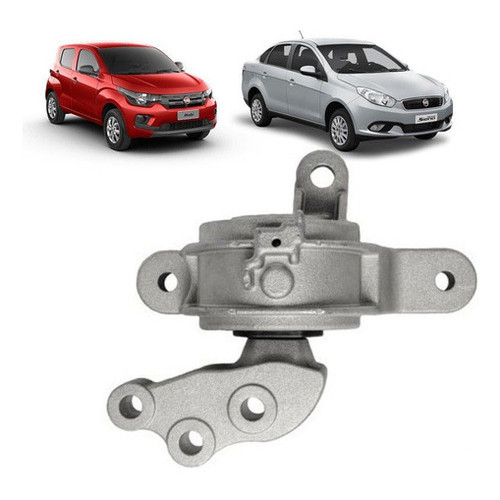 Coxim Dianteiro Direito Motor Palio Grand Siena Uno Mobi em Oferta na Shopee