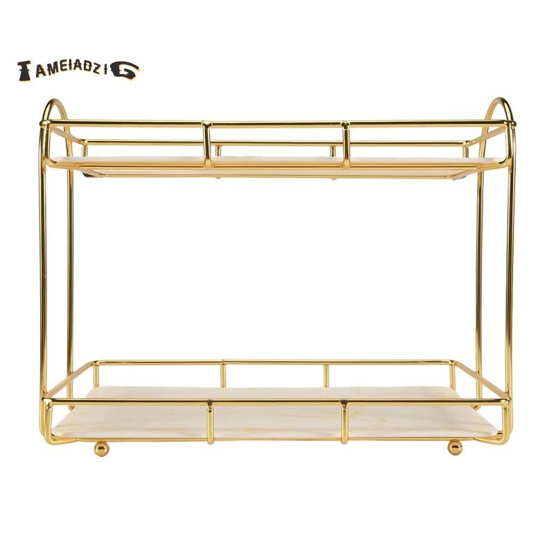 Organizador De Maquiagem De Bancada De Luxo Leve , Produtos De Cuidados Com A Pele , Perfume Para Cosméticos , Banheiro em Oferta na Shopee