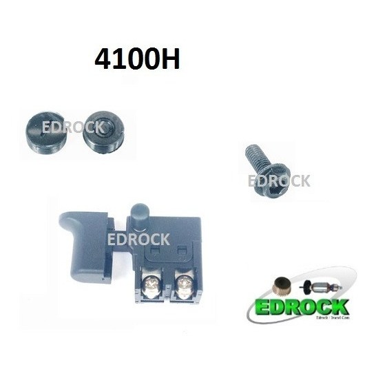 Serra Marmore Makita 4100H Tampa Porta Escova Parafuso Interruptor Gatilho