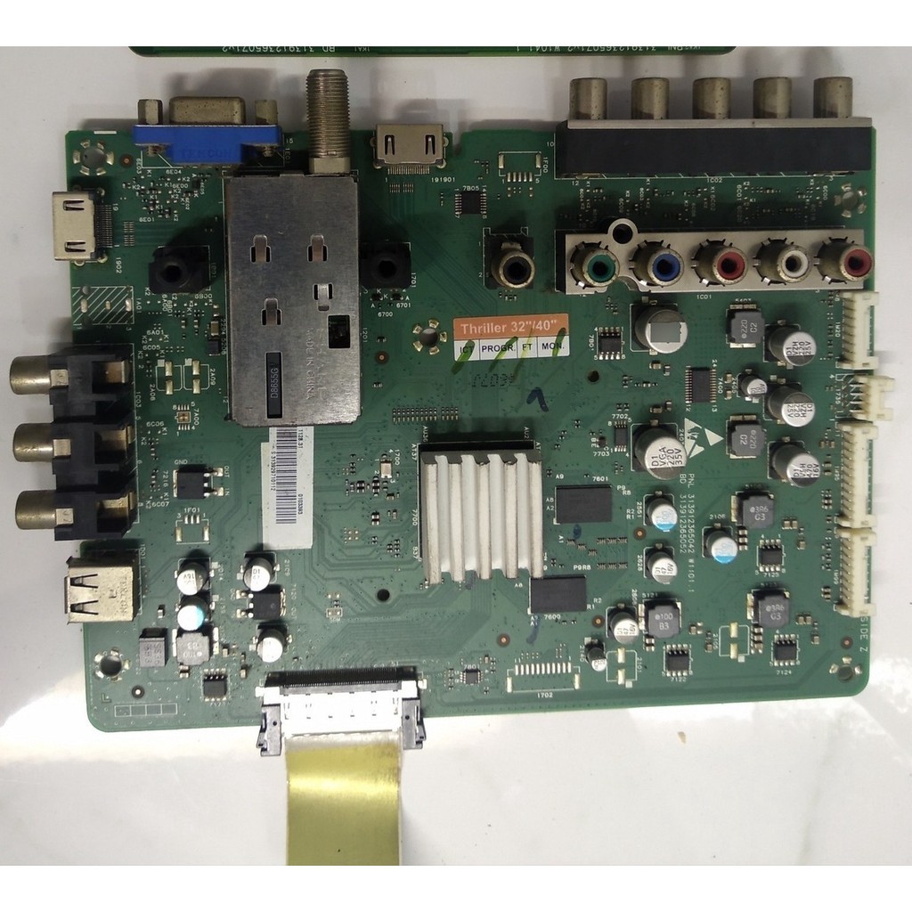 Placa Principal E Tcon Tv Philips 40pfl36d/78 40pfl36d