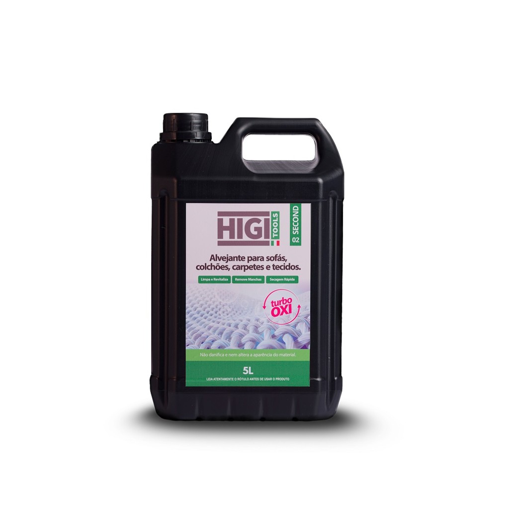 Second  Alvejante para tecidos e colchão  5 Litros   Higi Tools