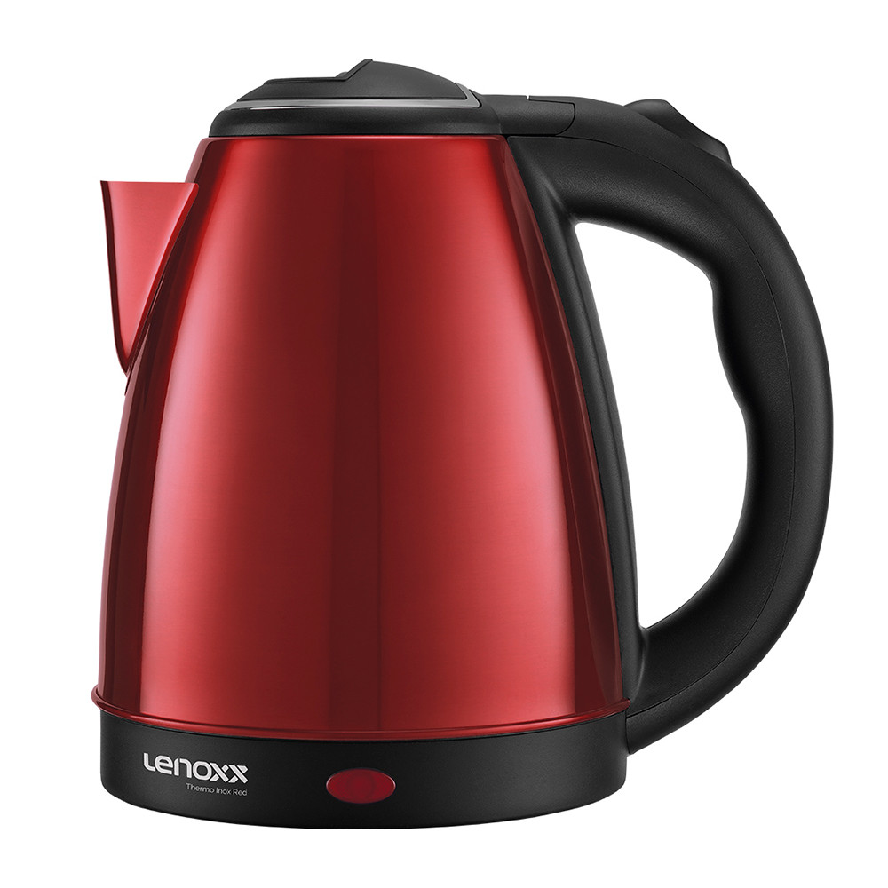 Chaleira Elétrica Lenoxx Thermo Inox Red PCE213 - Home Appliances
