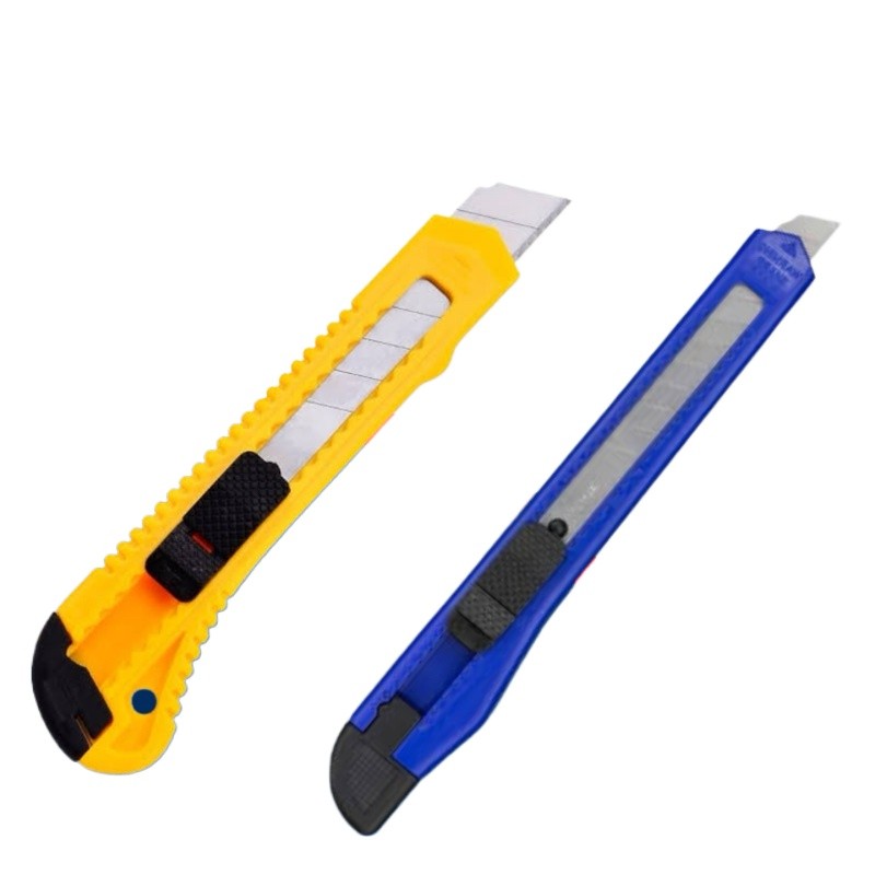Estilete lamina estreita 9mm ou Lamina larga 18mm Unidade (ESCOLHA) - Brasfort