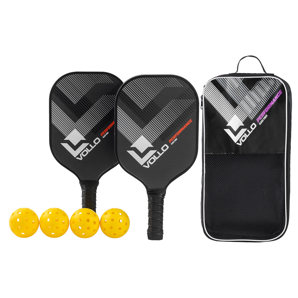 Kit Pickleball Performance 2 Raquetes 4 Bolas e Bolsa Vollo em Oferta na Shopee