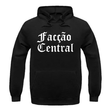 Blusa Facção Central Rap Hip Hop Moletom Promoção