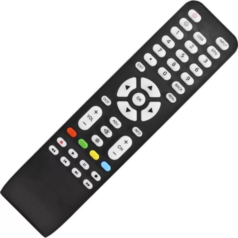 Controle Remoto Compatível Universal Aoc Lcd Led Plasma Não Smart Fácil Uso