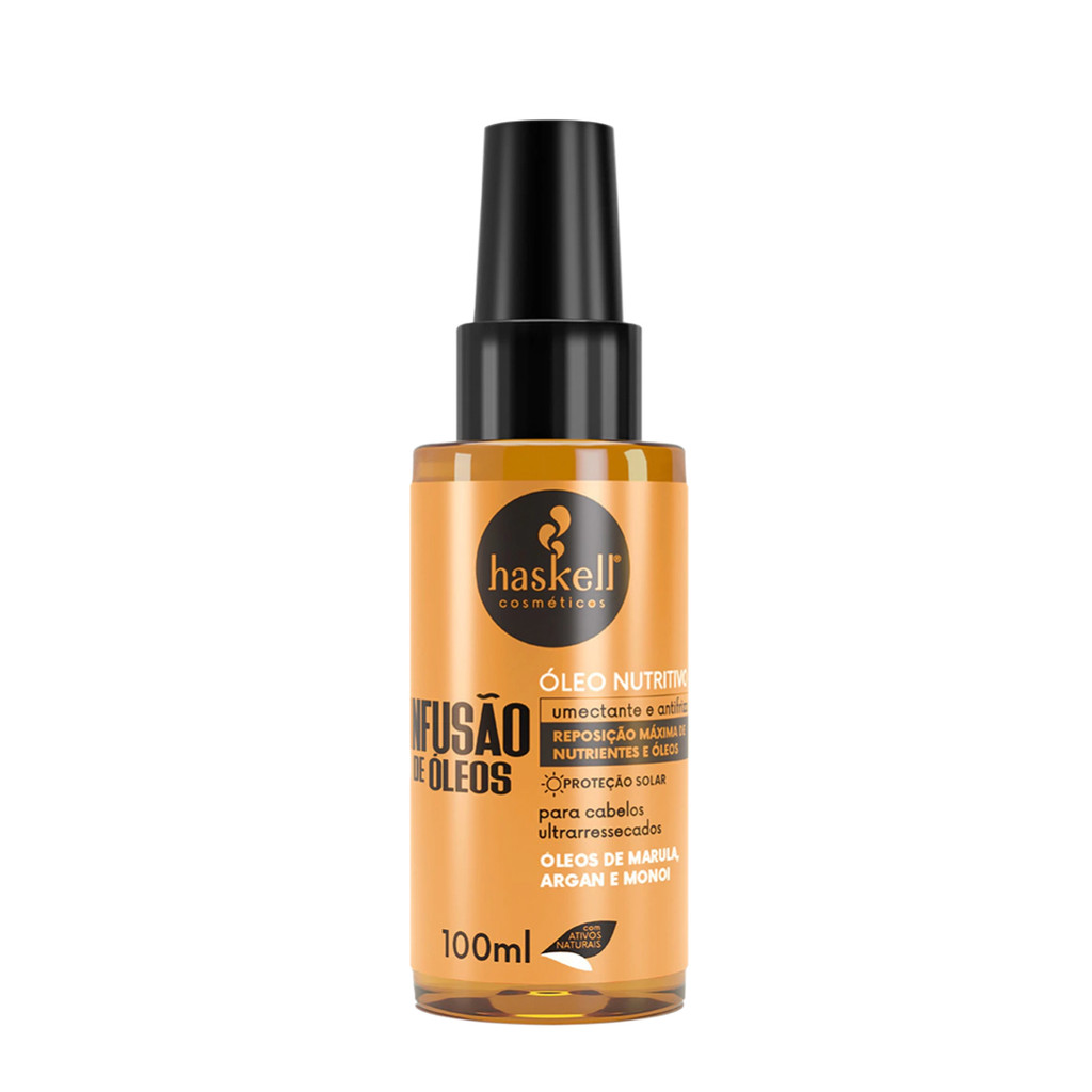 Haskell Infusão de Óleos - Óleo Capilar 100ml em Oferta na Shopee