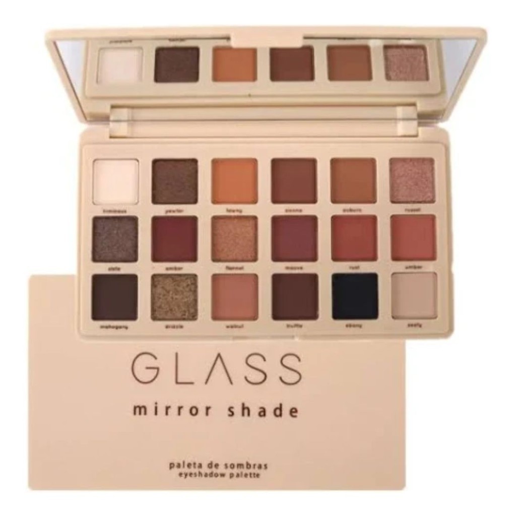 Paleta de Sombras Mirror Shade Linha Glass - Ruby Rose