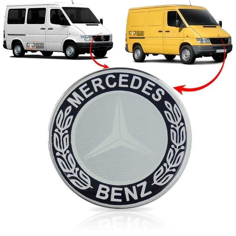 EMBLEMA DO CAPÔ MERCEDES BENZ SPRINTER 310 312 1997 A 2001