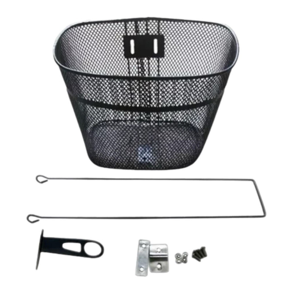 Cesta Grande de Transporte Cestinha Reforcada para Bicicleta Aro 24 e 26 Bike em Oferta na Shopee