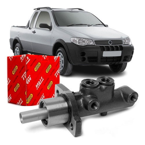 Cilindro Mestre Freio Strada 2005 A 2007 Duplo Sem Abs Trw em Oferta na Shopee