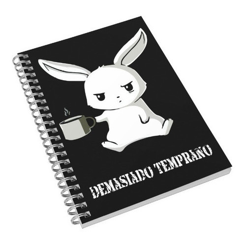 Caderno Universitário Conejito Cafe Micelaneos 1, 10 e 15 Matérias Escolar Capa Dura Animes  Desenhos