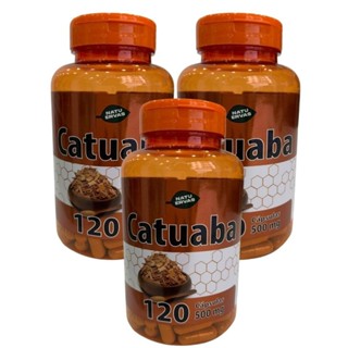 Catuaba suplemento alimentar 100% natural 120 capsulas de 500 mg (1-2-3- potes) em Oferta na Shopee