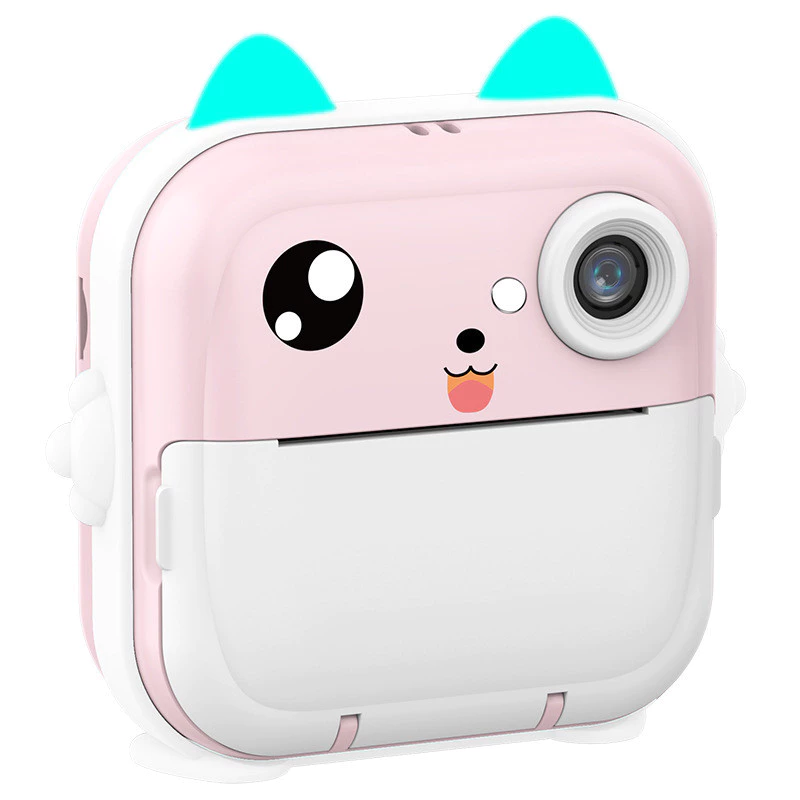 Camera De Impressão Instantânea Para Crianças Vídeo Fotografia Digital Fotográfica Toy