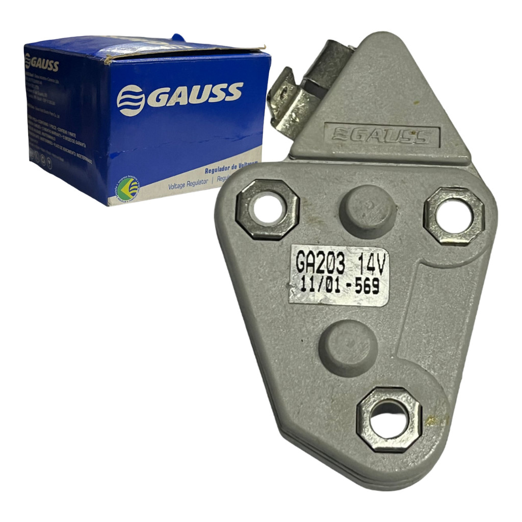 Regulador Voltagem Gm Monza Com Alternador Delco Ga203