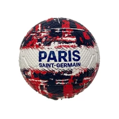 Mini Bola de Futebol PSG Nº2 Vermelha e Azul Infantil PVC/PU - Futebol e Magia 1888