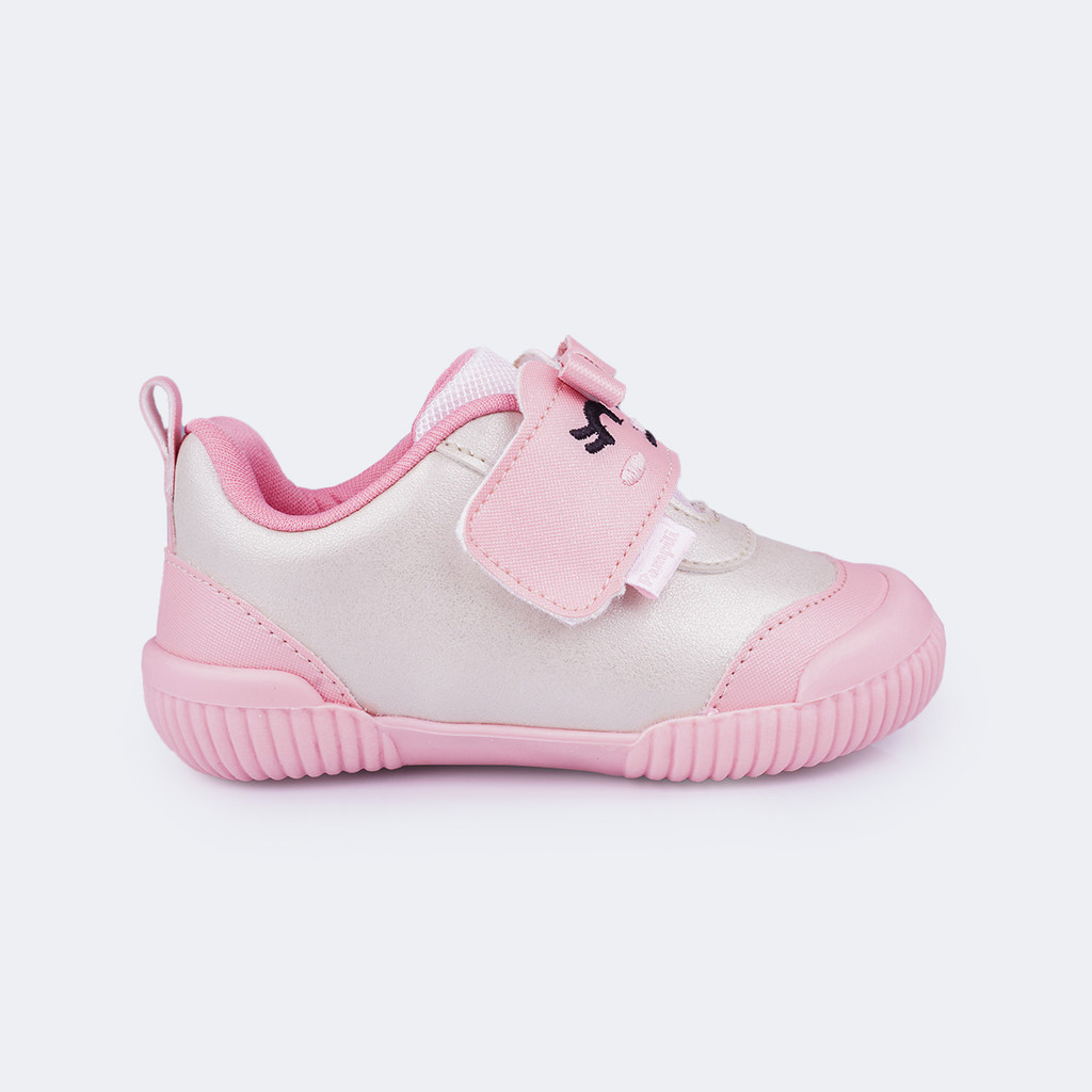 Tênis Infantil Ursinha Calce Fácil Pampili em Oferta na Shopee