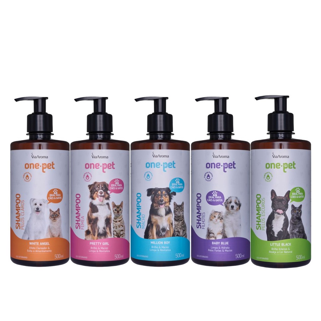 Shampoo One Pet Via Aroma – 500 ml em Oferta na Shopee