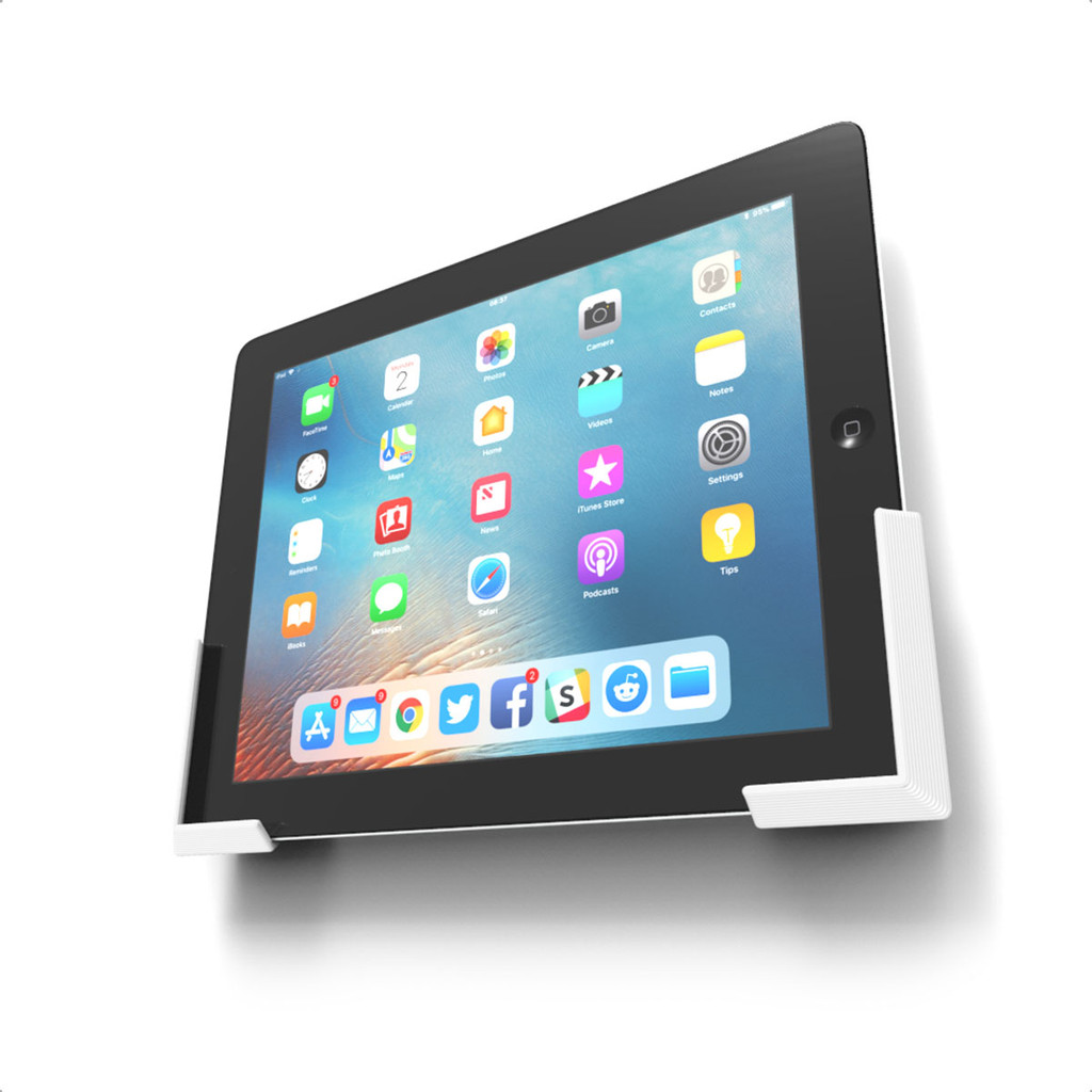 Suporte Universal Tablet iPad Samsung Parede Dupla Face - detalhe