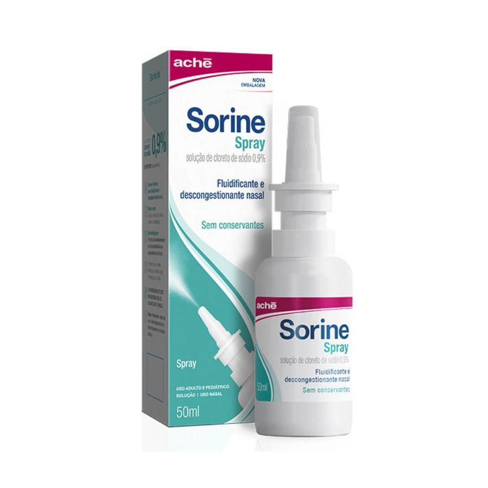 Sorine Spray Fluidificante E Descongestionante Nasal 50ml em Oferta na Shopee